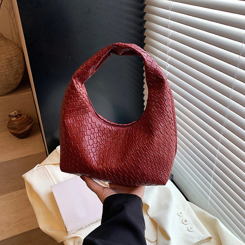 ALESSIA CROCO BAG